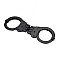 Alcyon 5005-b handcuffs with hinge, black