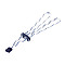 Handcuffs disposable Alcyon 5001 braded nylon cord