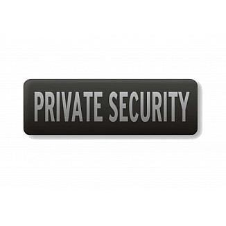 Ανακλαστικό σήμα PRIVATE SECURITY 8x25 (Anorak)