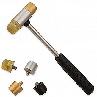 Σφυρί οπλουργού CED/ DAA Double-Head Brass Hammer Set