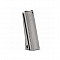 Mainspring housing 1911 checkered 25lip, silver ET-111191