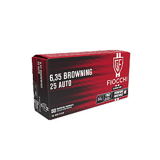 Cartridges 6.35 Fiocchi FMJ