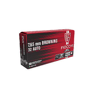 Cartridges 7.65 Fiocchi FMJ