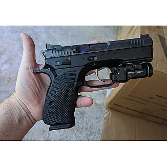 Lok Veloce Grips CZ Shadow 2 COMPACT