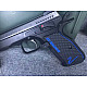 Lok Grips PSB CZ S2 Color-Fill w/Liner Black/Blue