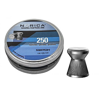 Pellets 4.5mm Norica Match (250pcs) 