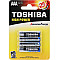 Batteries AA Toshiba High Power (4 pcs)