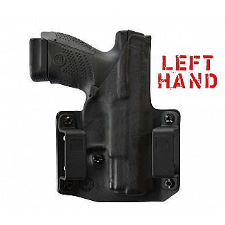 OWB kydex pistol holster (left-hand)