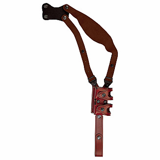 Dual speedloader pouch for Vega 1K06 shoulder holster