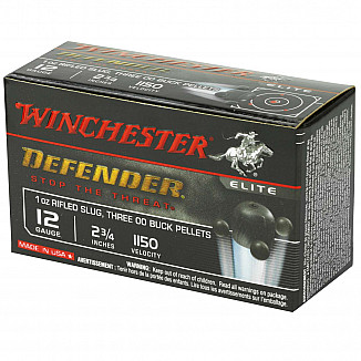 Slug 12/70 Winchester Defender 3+1 (S12PDX1)