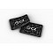 Patch CZ logo, black with rifles