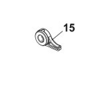 Safety (R)/ fire mode lever set CZ Scorpion Evo3 (#15)
