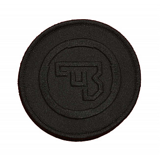 Patch CZ logo μαύρο υφασμάτινο 