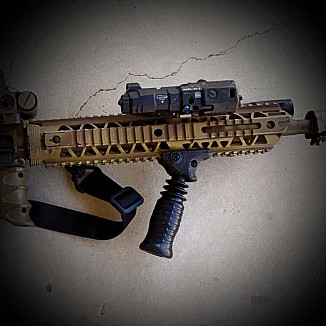 Λαβή Picatinny DPM Flexible Tactical Grip (Long)