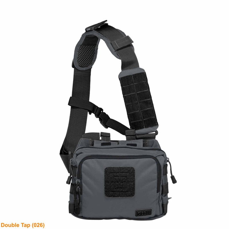 Chest bag 5.11 2 Banger (Dark grey/Double Tap)