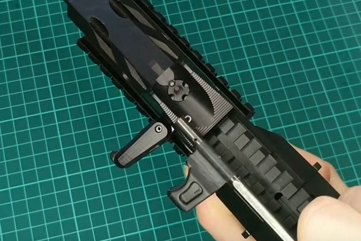 Μοχλός όπλισης CZ Scorpion Evo3 αναδιπλούμενος Ascalon