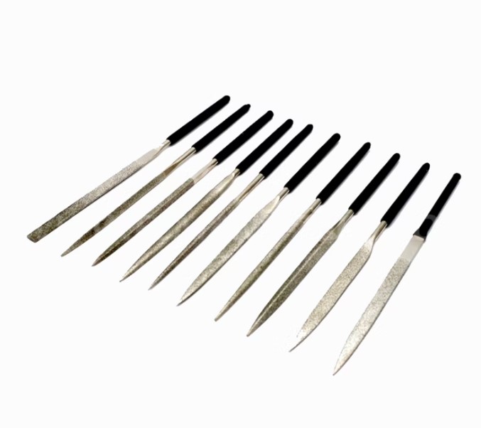 Diamond Files 3x140mm 10pcs set Eemann Tech