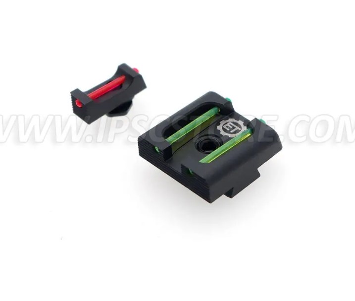 Σετ σκοπευτικών Glock οπτικών ινών 1.5mm Eemann ET-120024