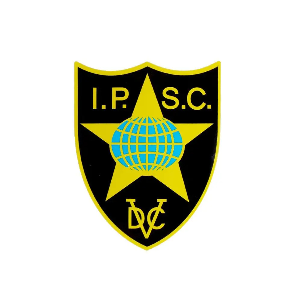 Αυτοκόλλητο IPSC DVC Shield 8cm