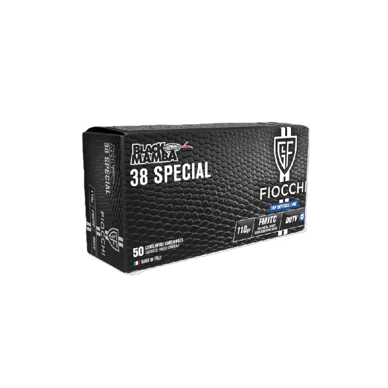 Φυσίγγια .38 Fiocchi Black Mamba 110gr