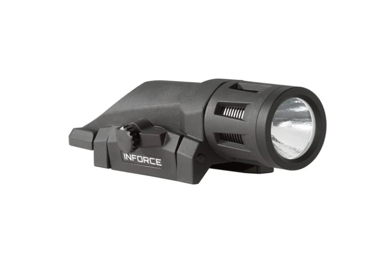 Helmet/ Weapon flashlight Inforce HML White w/IR (Black)