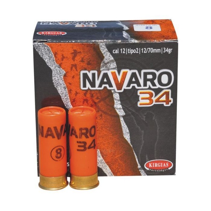 Cartridges G12 Kirgias Navaro 34g