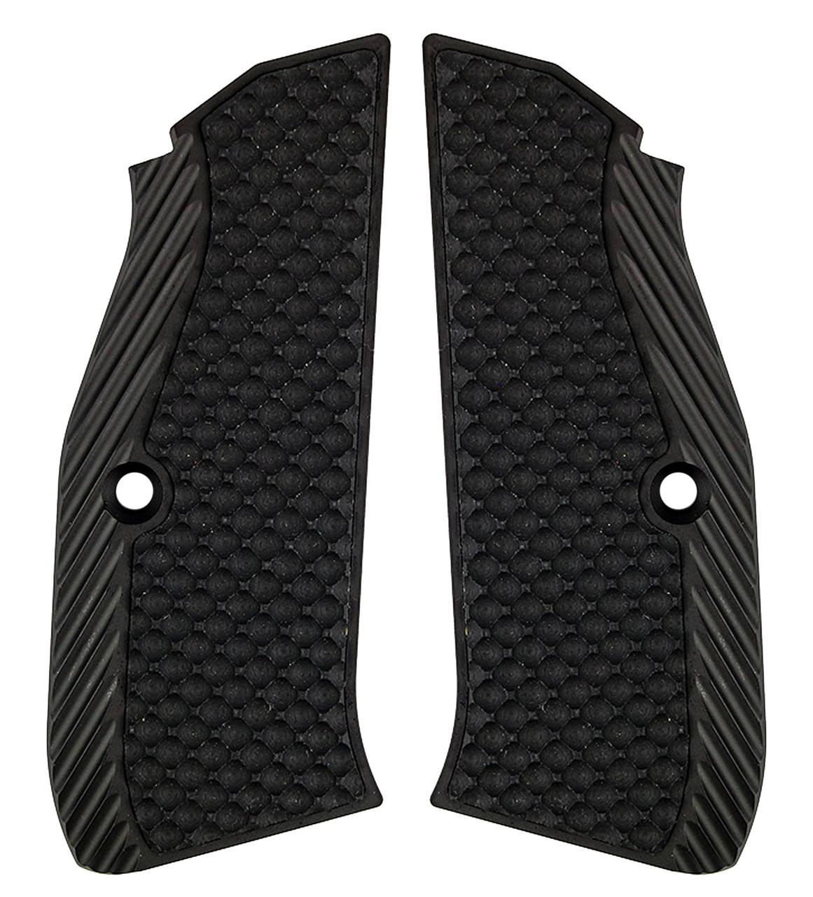 Lok Grips BRASS/G10 Black Cerakote Thin CZ Shadow 2