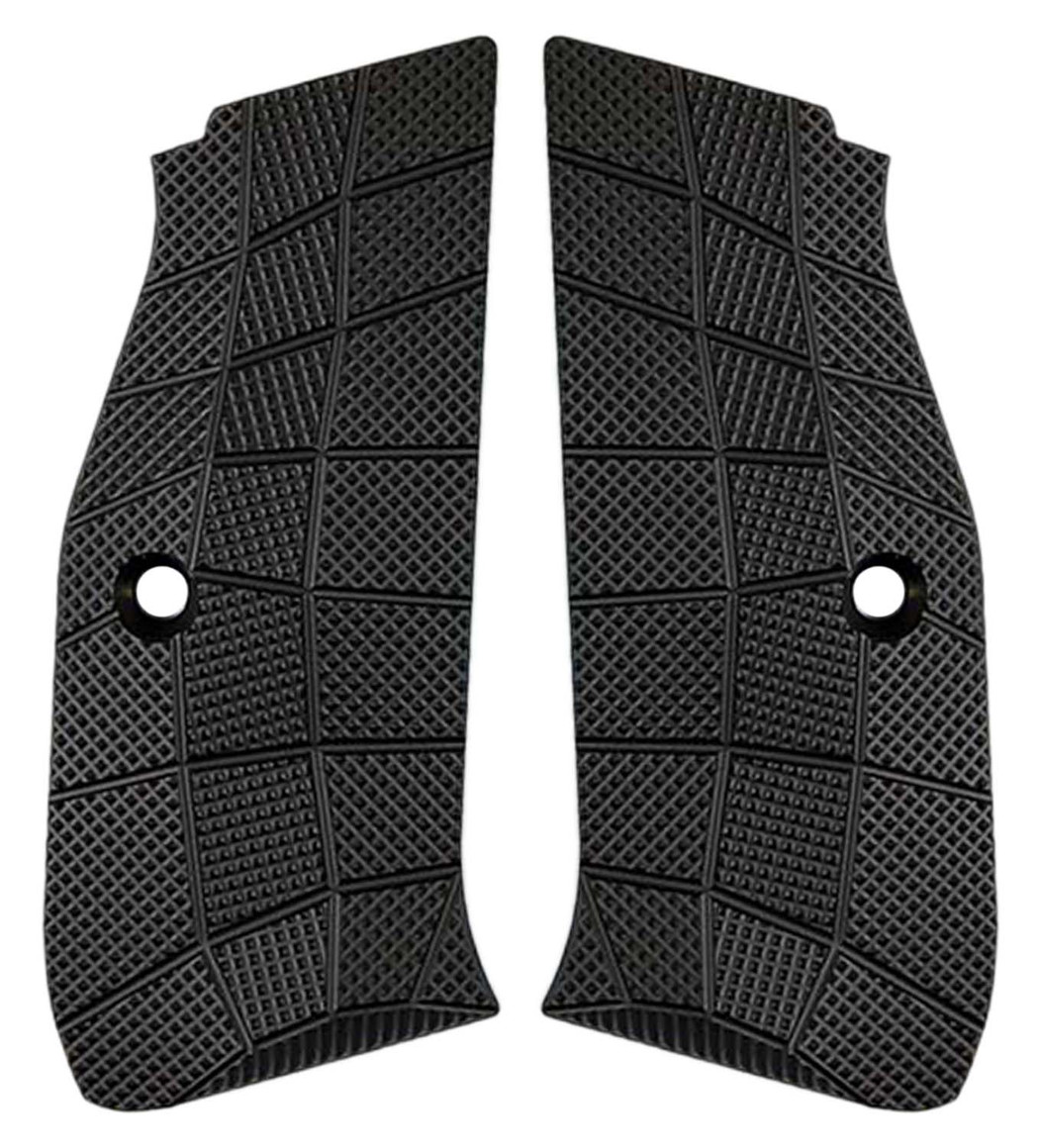 Lok BRASS Short Grips CZ S2/ TS SHORT GridLok Black (w/magwell)