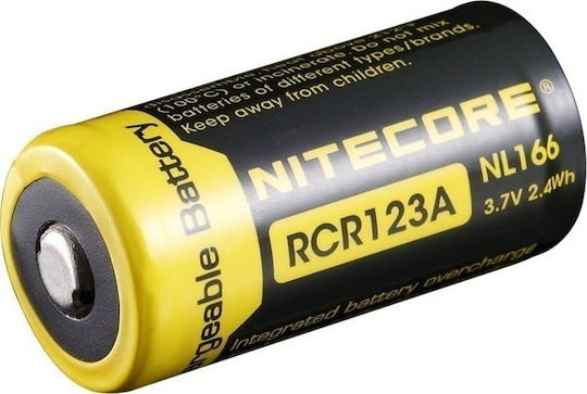 Μπαταρίες RCR123A Nitecore NL166 (650mAh)