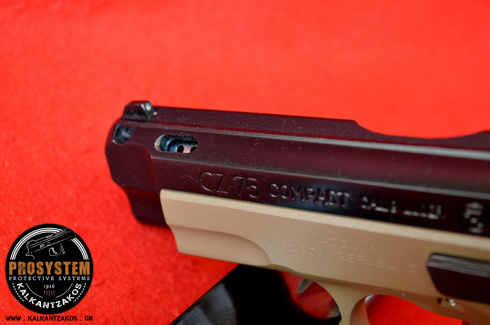 Pistol CZ 75 Compact (Khaki) 9x19 (USED)
