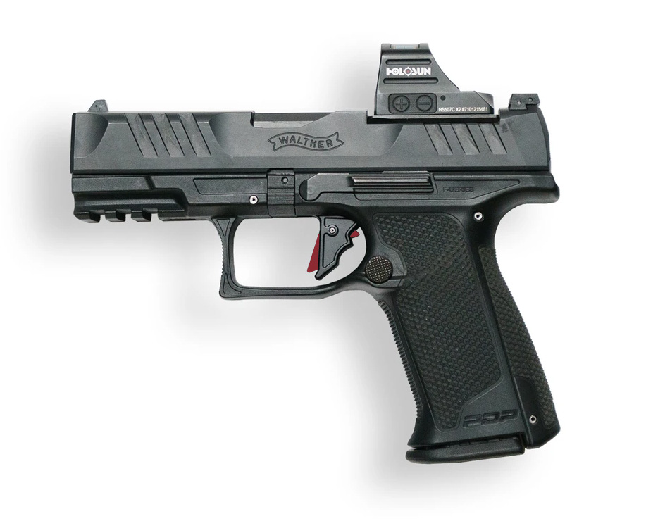 Overwatch TAC Trigger for Walther PDP F-Series (Black/Red)