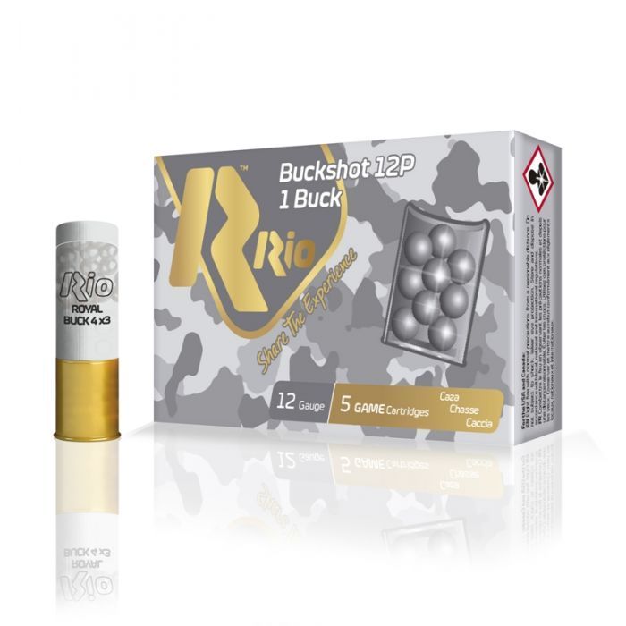 Buckshot 12/70 Rio 12pellets