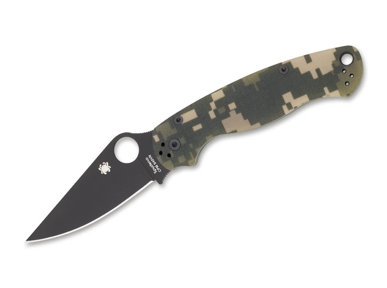 Knife Spyderco Para Military 2 Camo/Black (C81GPCMOBK2)