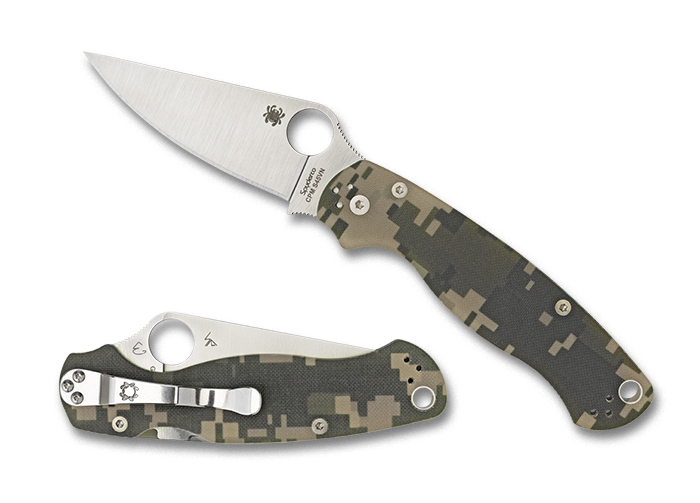 Knife Spyderco Para Military 2 Camo (C81GPCMO2)