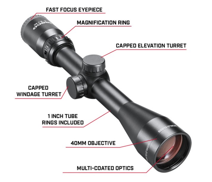Scope Tasco World Class 3-9x40 (DWC39X40M)