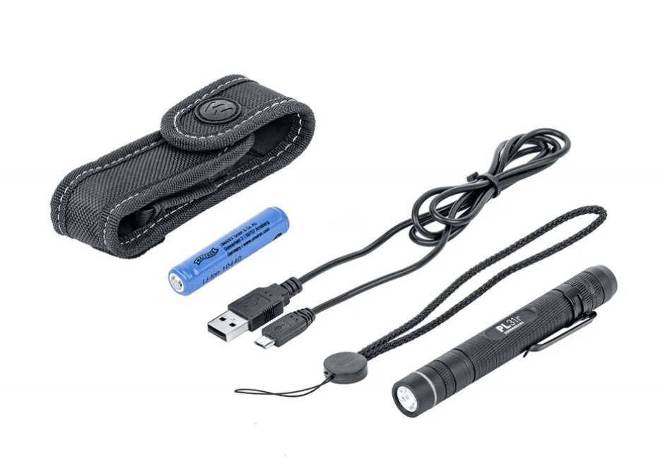 Flashlight Walther PL31r (250 Lumen)