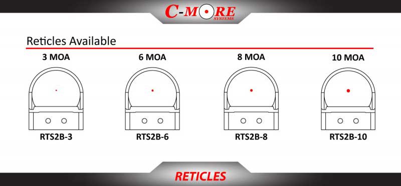 Red Dot C-More RTS2 V5 (6 MOA)