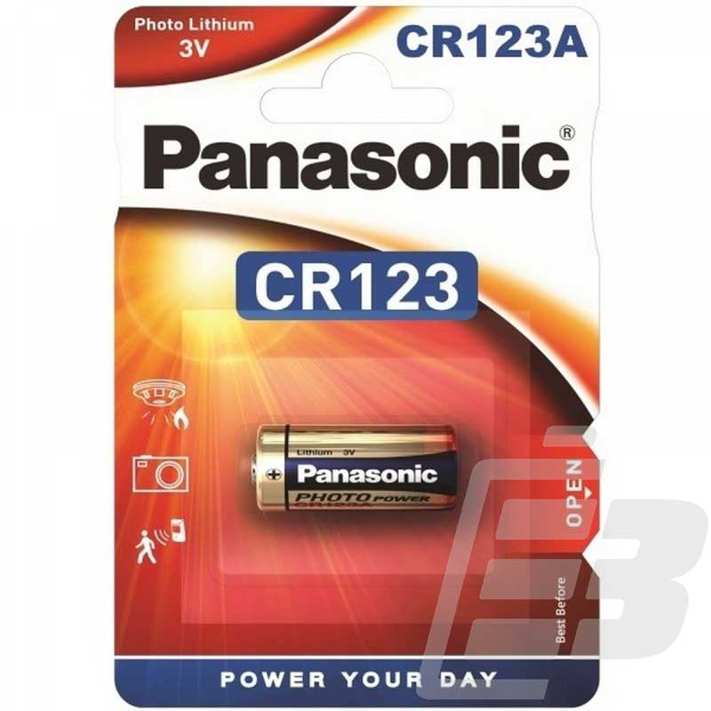 Panasonic batteries CR123A