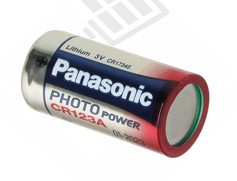 Panasonic batteries CR123A