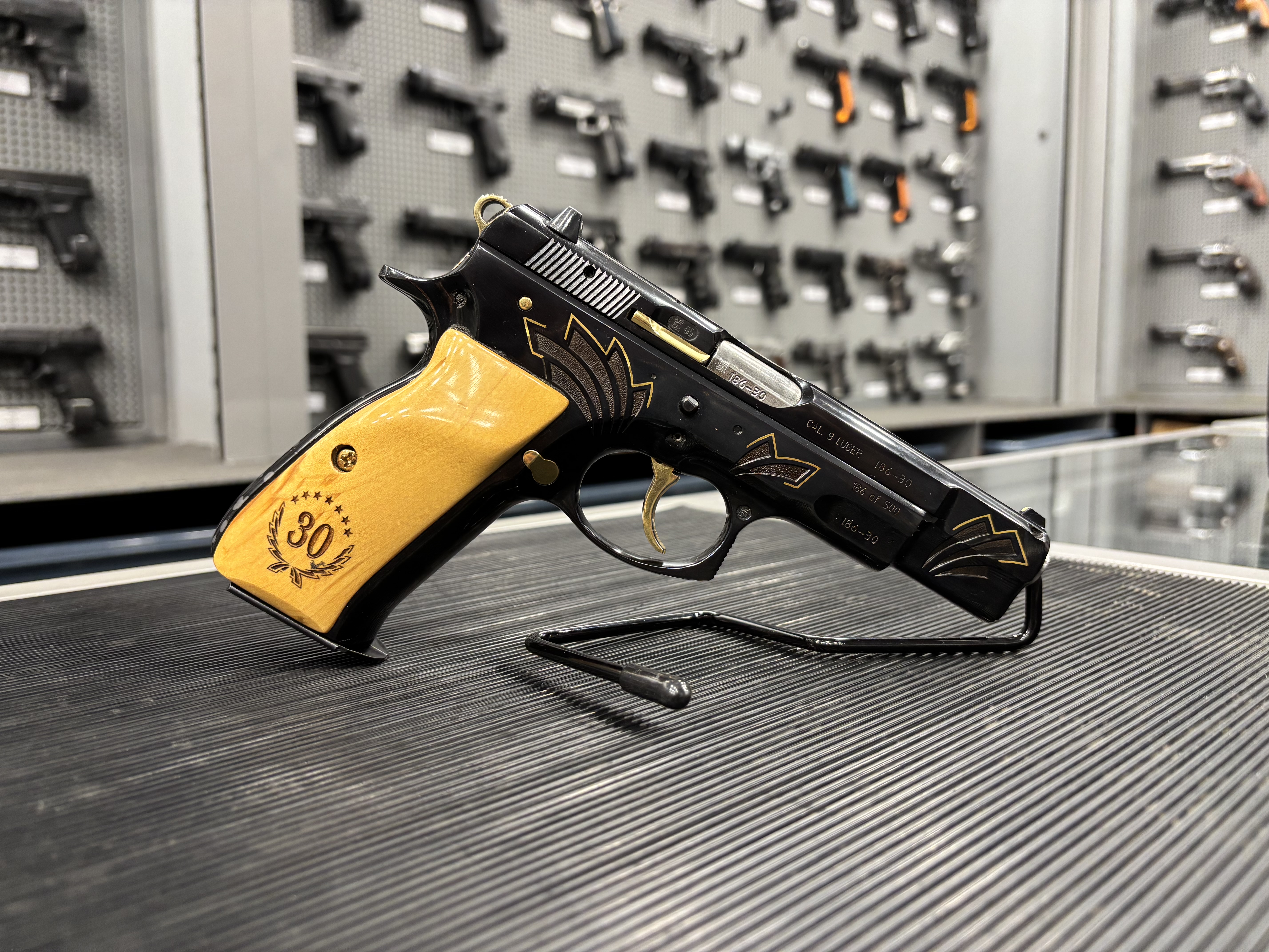 Πιστόλι CZ 75B Limited Edition 30th Anniversary 9x19 (μεταχειρισμένο)