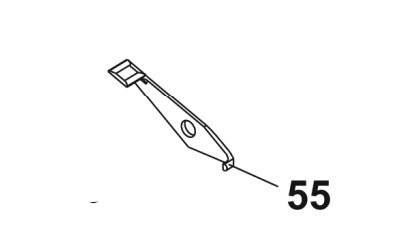Block lever CZ Scorpion EVO3 (#55)