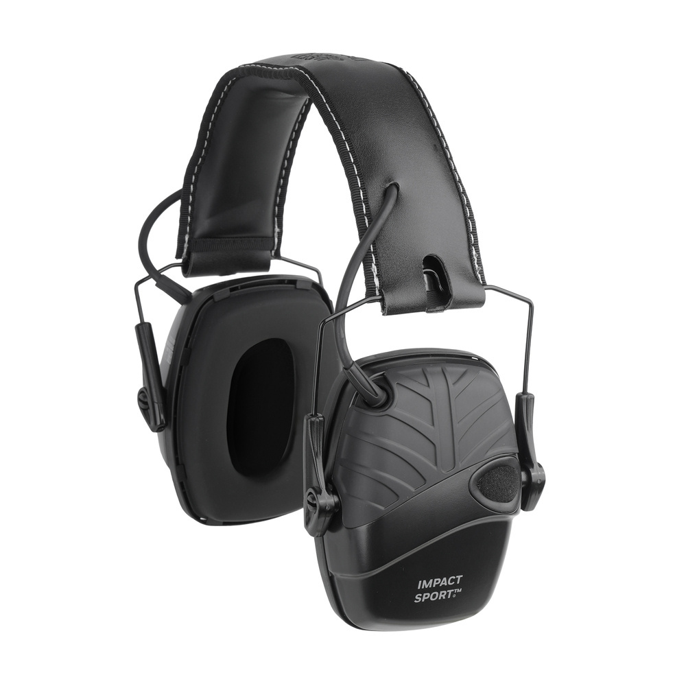 Ωτοασπίδες ηλεκτρονικές Howard Leight Impact Sport, μαύρες