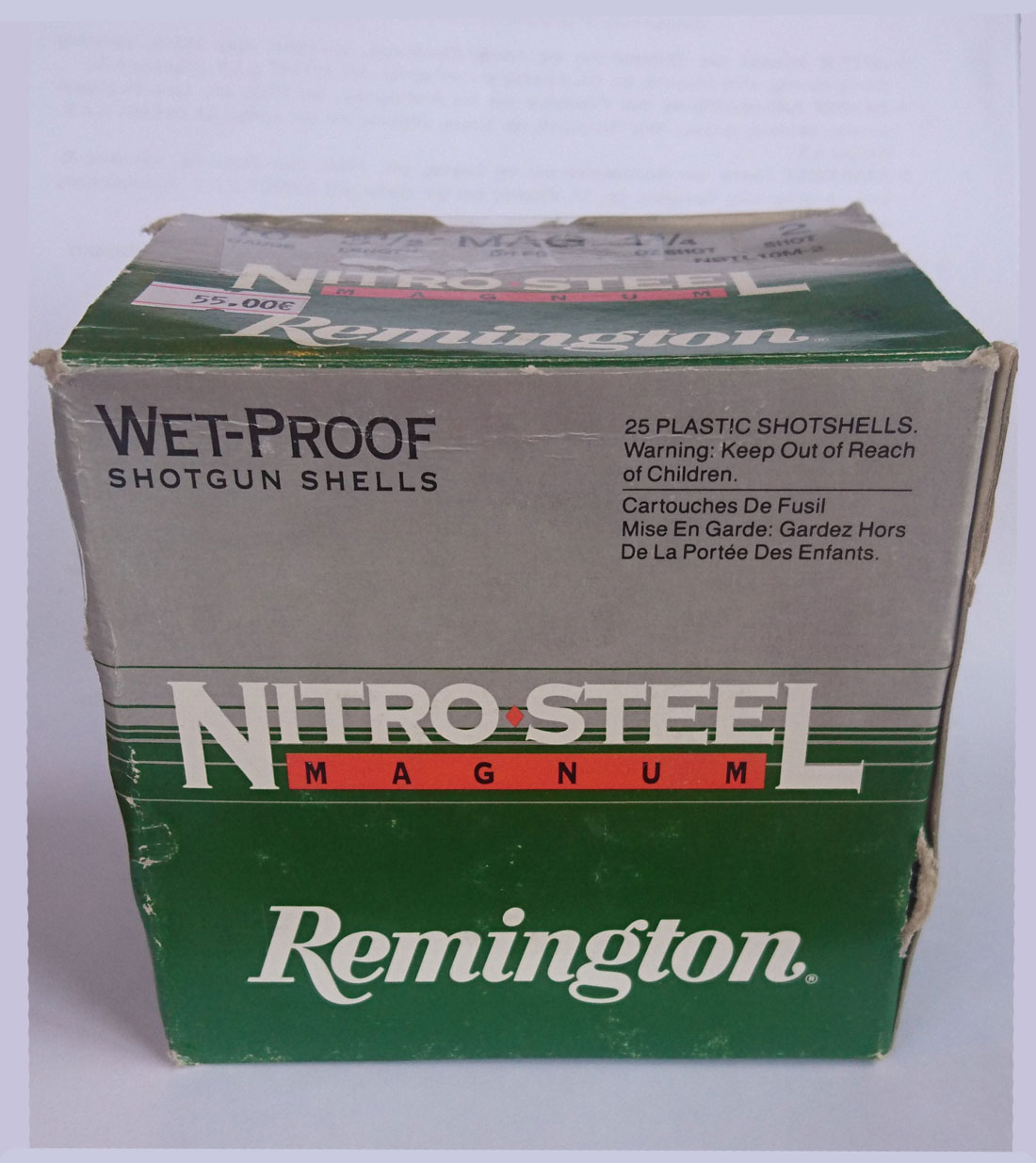 Caltridges Remington cal.10 3.5" Nitro-Steel NSTL10M