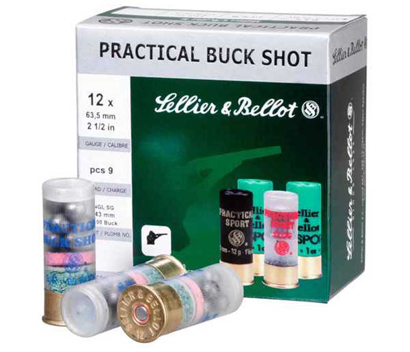 Δράμια 9βολα 12/63 Sellier & Bellot Practical Buck Shot
