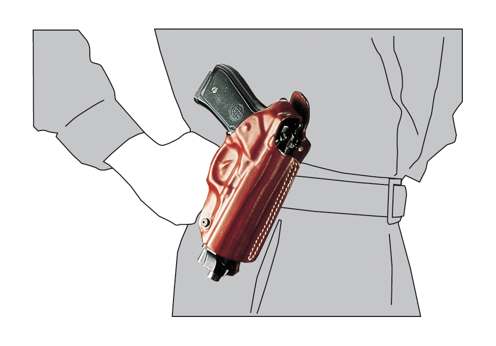 Vega Holster O1 leather shoulder holster