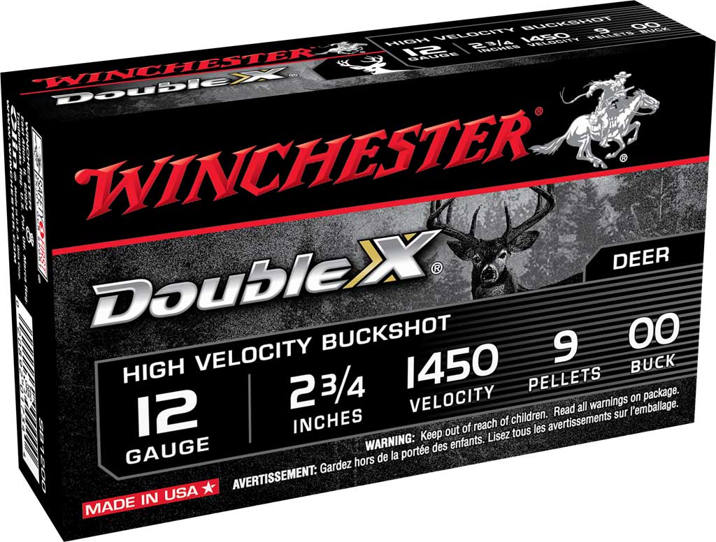 9 pellet12/70 TURBO Winchester Double-X Hi Velocity Buckshot (SB1200)