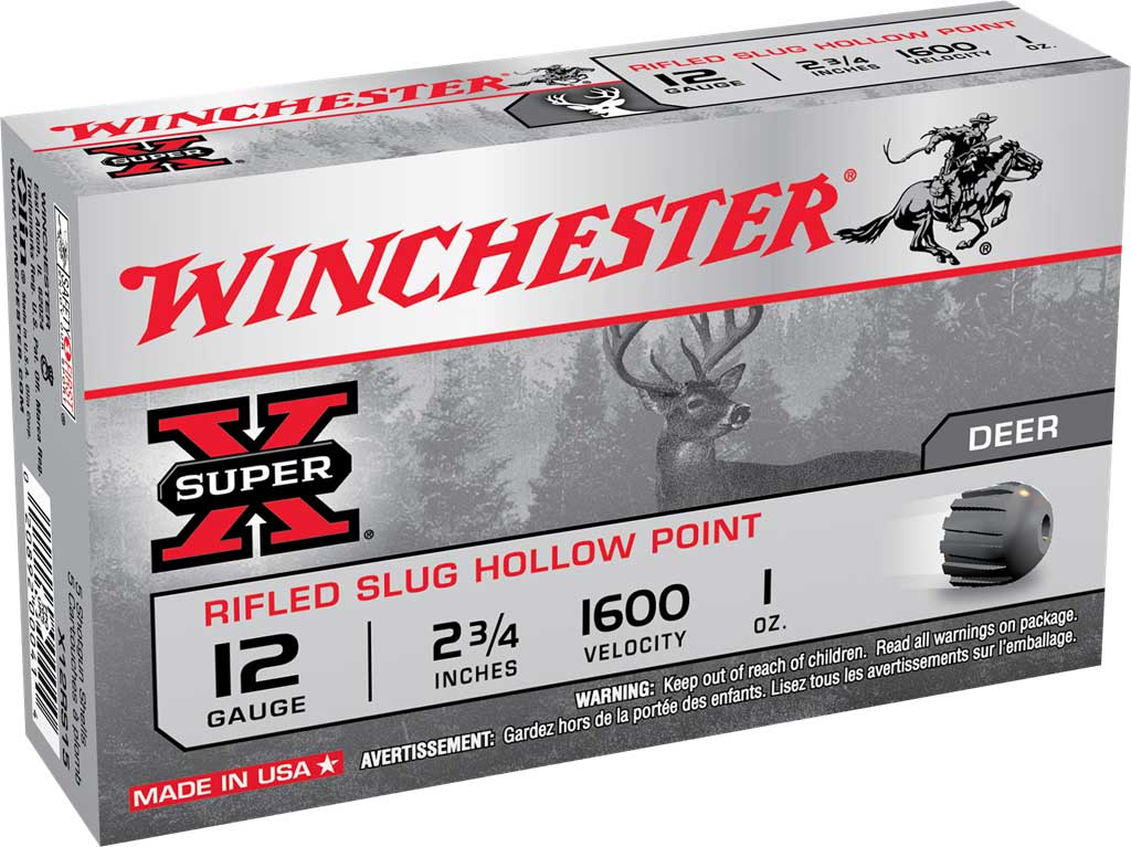 Μονόβολα 12/70 Winchester Super-X Rifled Slug HP (X12RS15)